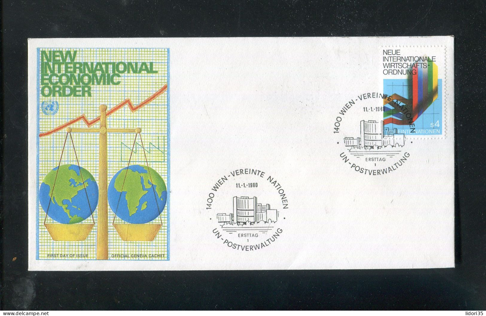 "UNO-WIEN" 1980, Mi. 7 FDC (5750) - FDC