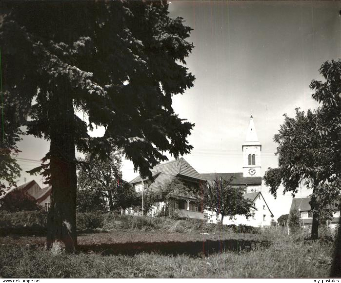 41393963 Bonndorf Schwarzwald Ortsblick Kirche Bonndorf - Bonndorf