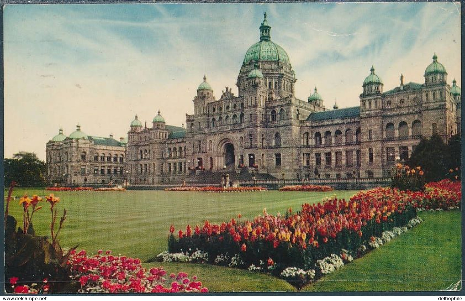 Parliament Building, Victoria, B.C. - Posted 1963 - Victoria