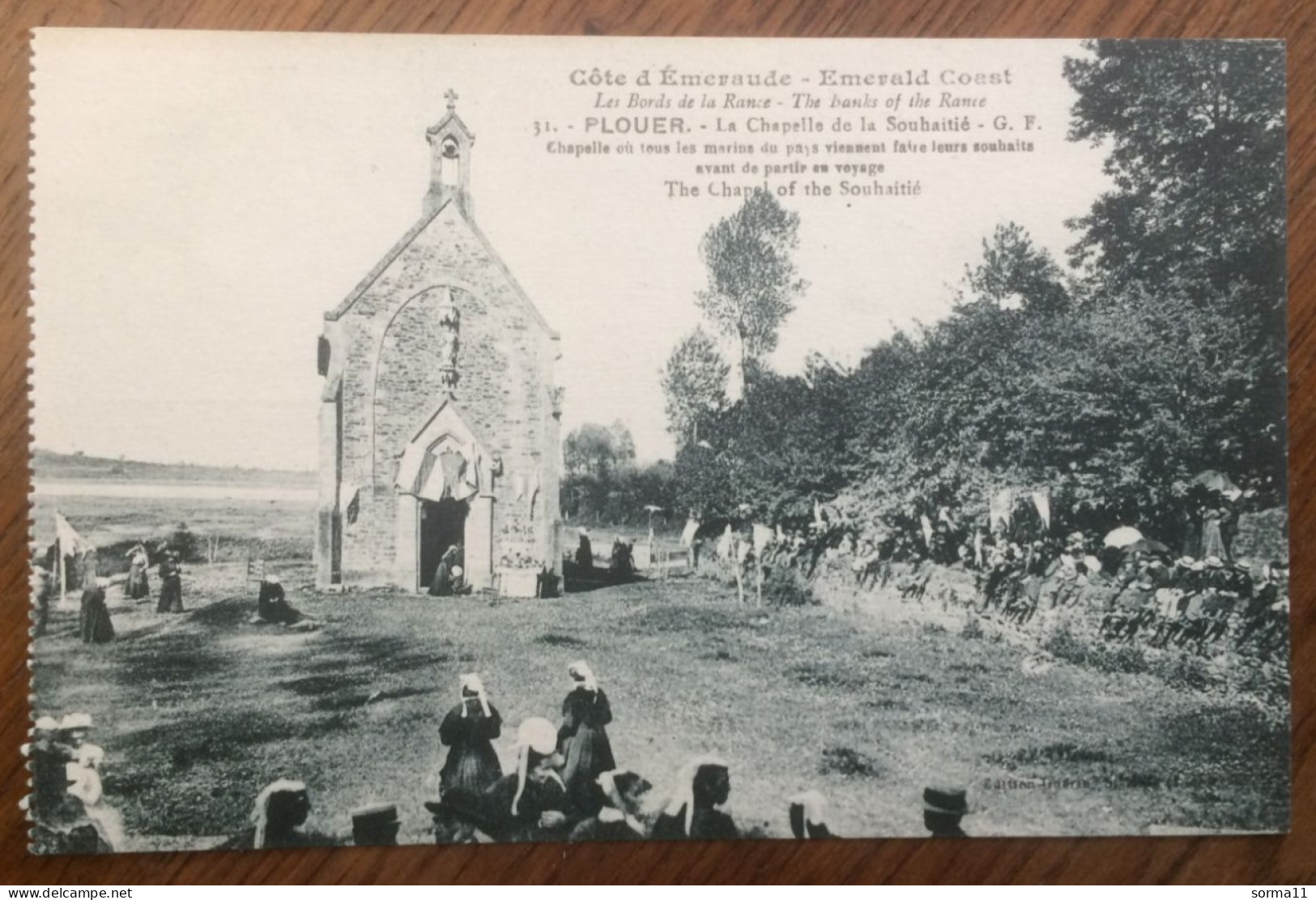 CPA 22 PLOUER  Les Bords De La Rance, La Chapelle De La Souhaitié - Plouër-sur-Rance