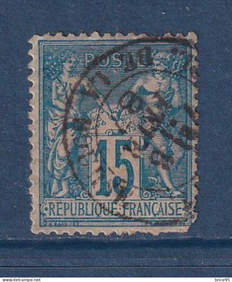 France - YT N° 90 - Oblitéré - 1878 - 1876-1898 Sage (Tipo II)