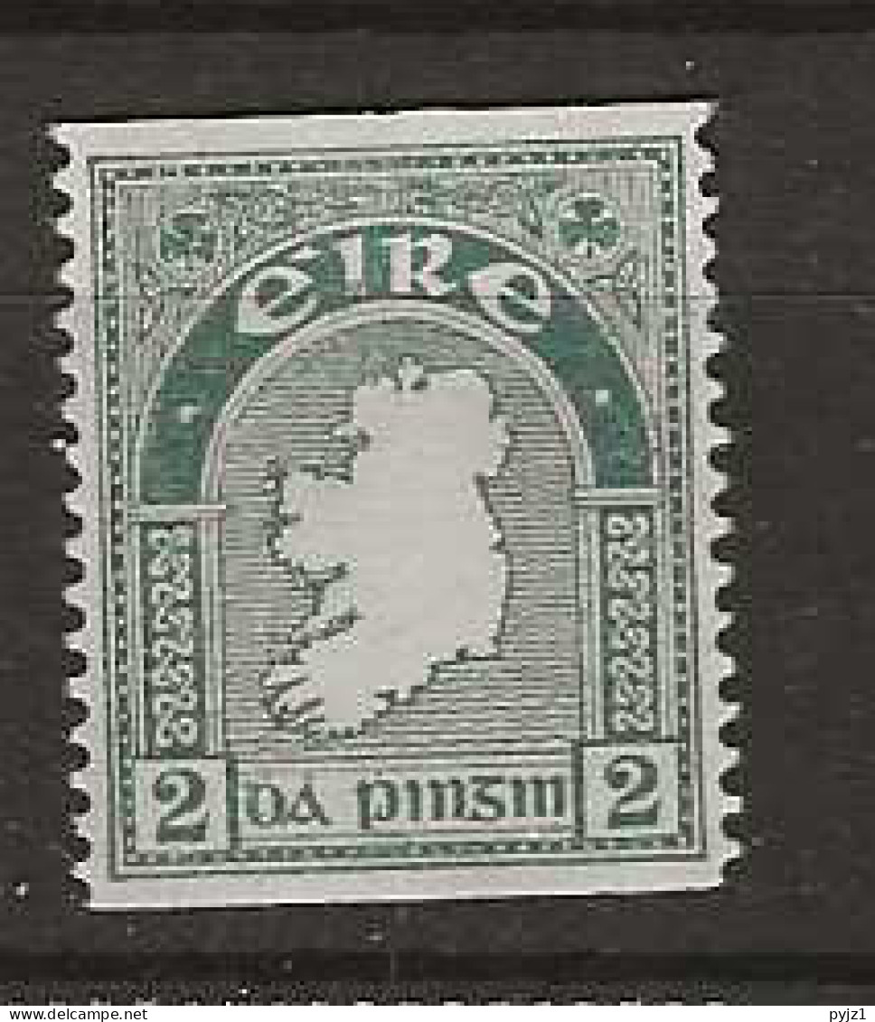 1922 MNH Ireland Mi 43-B Watermark SE Coil Stamp Postfris** - Neufs