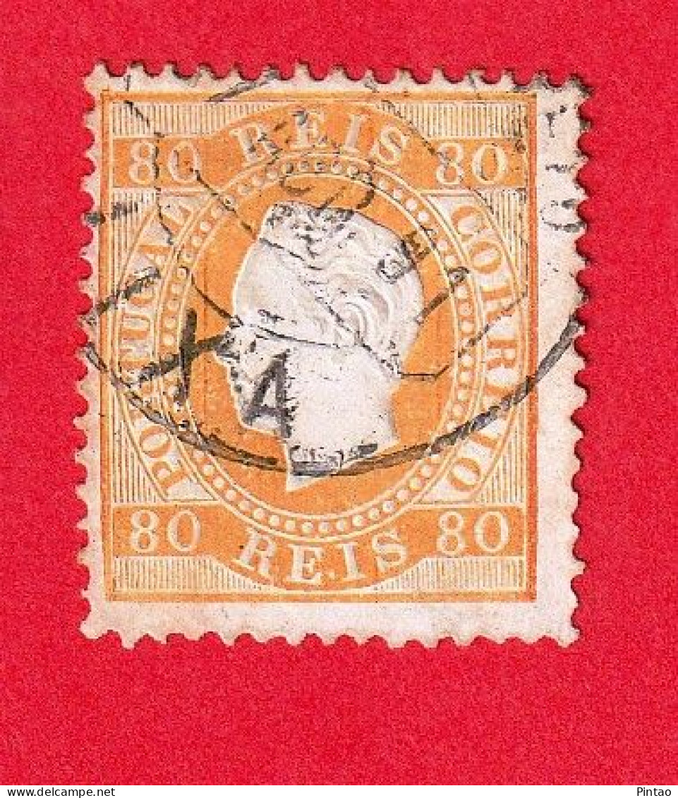 PTS14580- PORTUGAL 1870_ 76 Nº 42- USD - Oblitérés