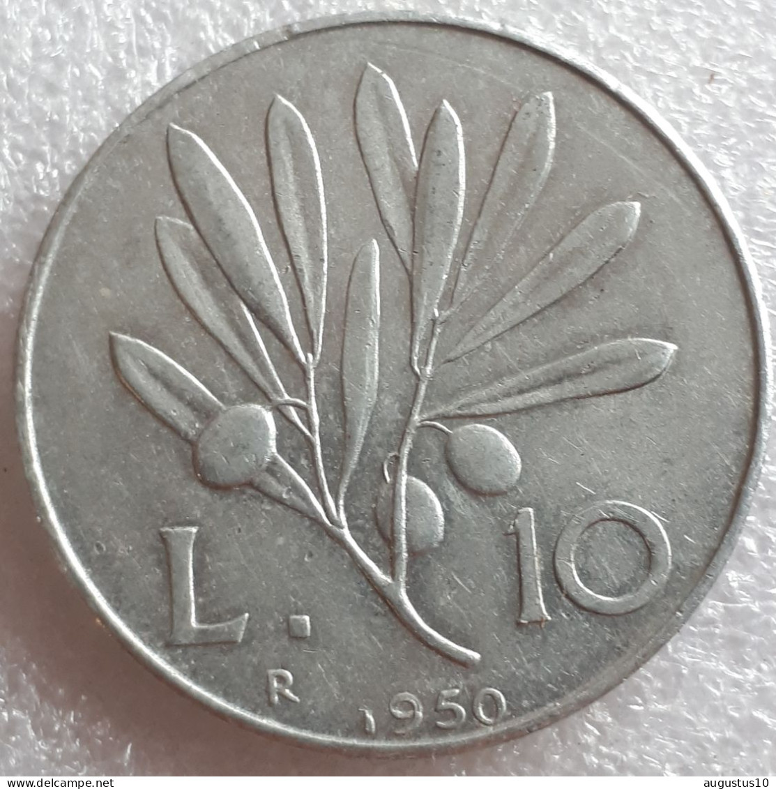 ITALIË :  10 LIRE 1950 KM 90 - 10 Liras