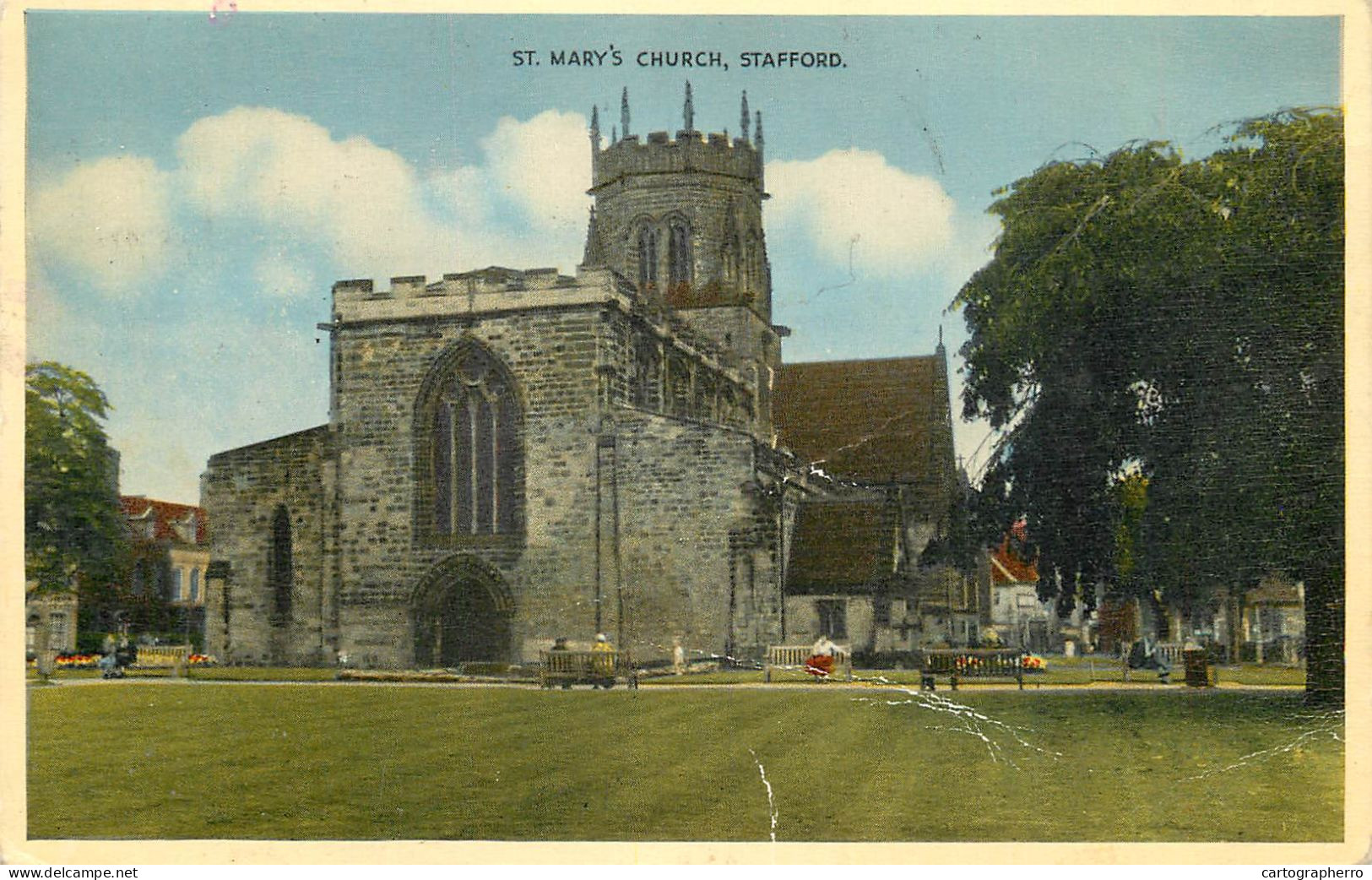 United Kingdom England Stafford At. Mary's Church - Sonstige & Ohne Zuordnung