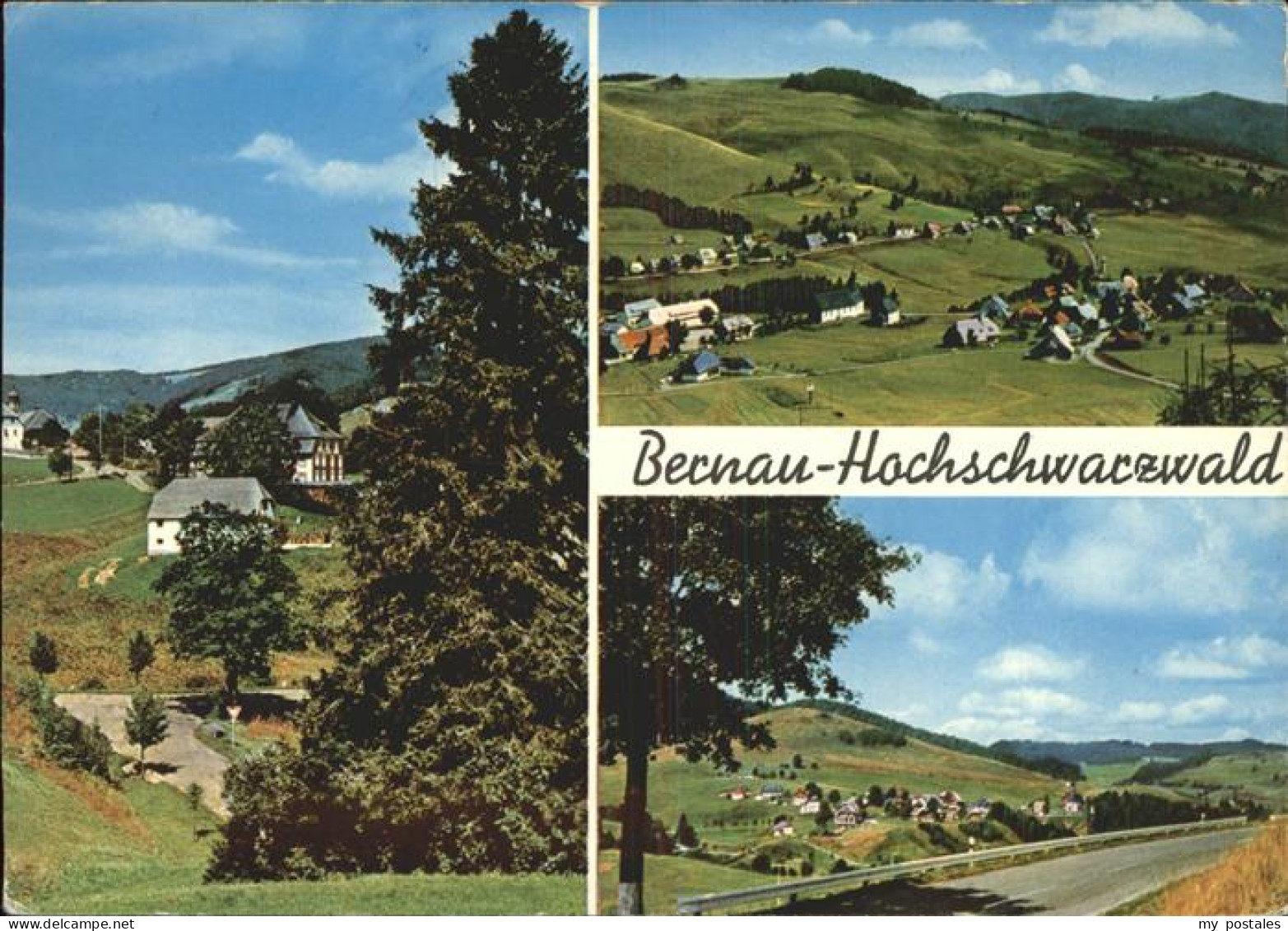 41391460 Bernau Schwarzwald Panorama Teilansichten Bernau - Bernau