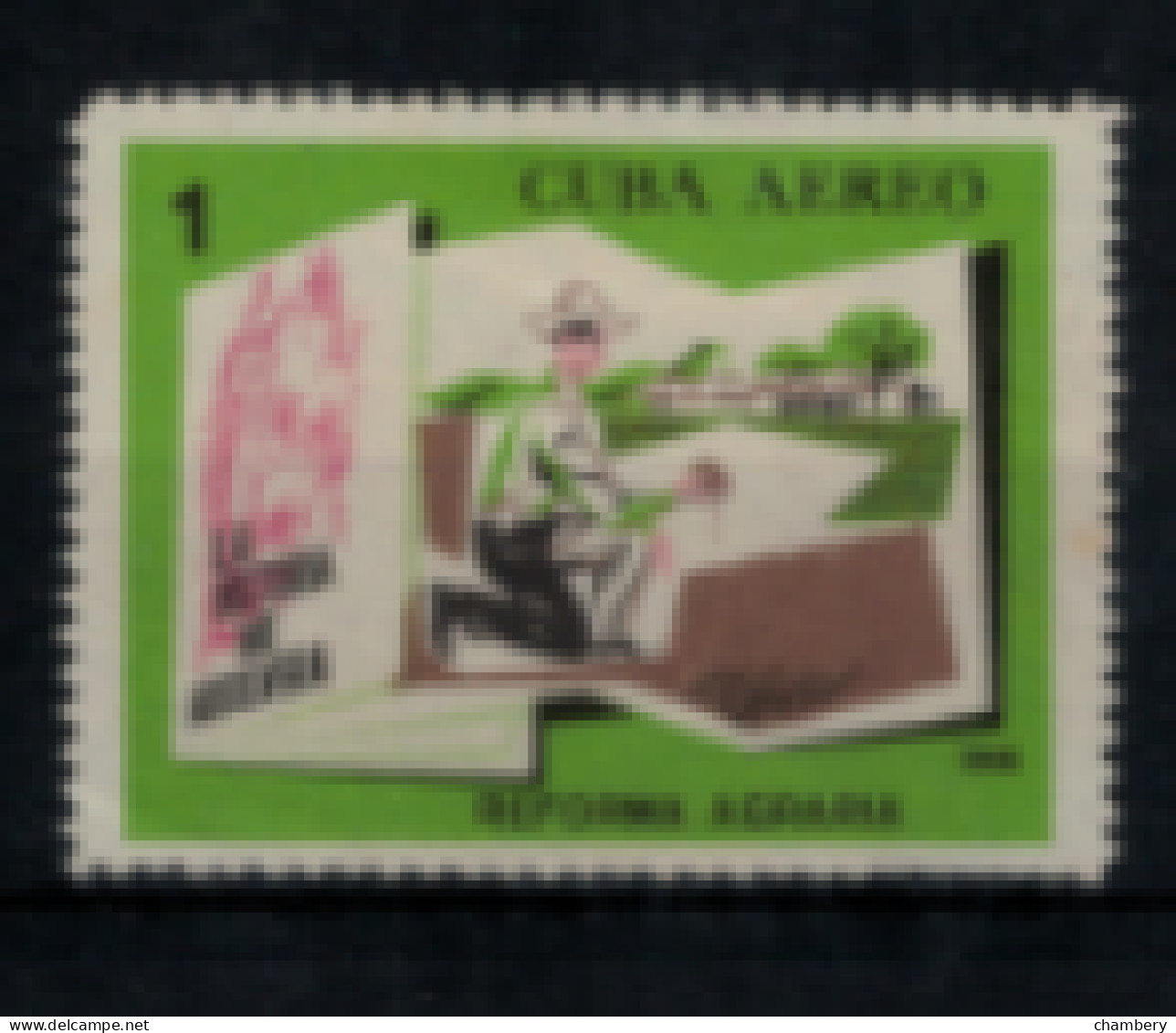 Cuba - "158ème Anniversaire De La Conquête De La Révolution : Réforme Agraire" - Neuf 2** N° 244 De 1966 - Poste Aérienne