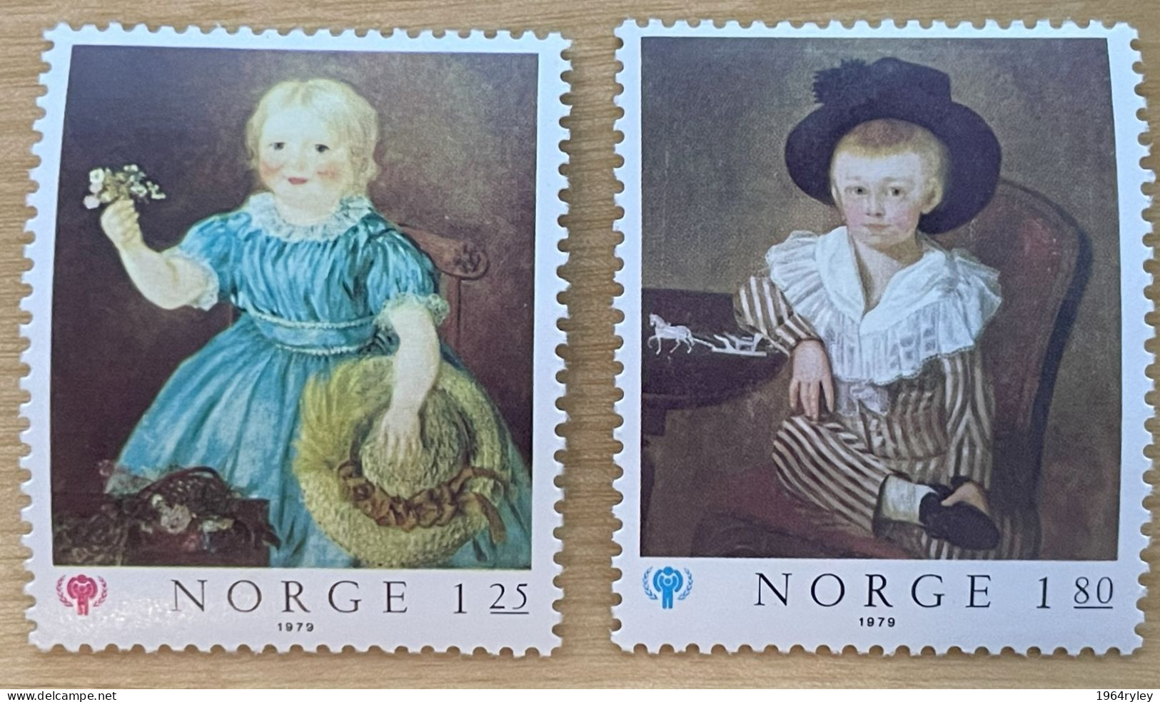 NORWAY  -  MNH** - 1979  YEAR OF THE CHILD - # 793/794 - Unused Stamps