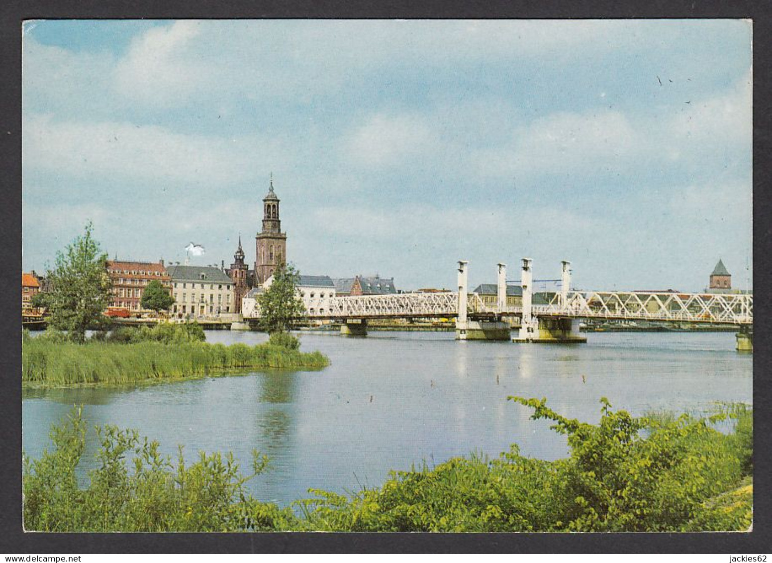 109078/ KAMPEN, Ijsselbrug Met Gezicht Op De Stad  - Kampen