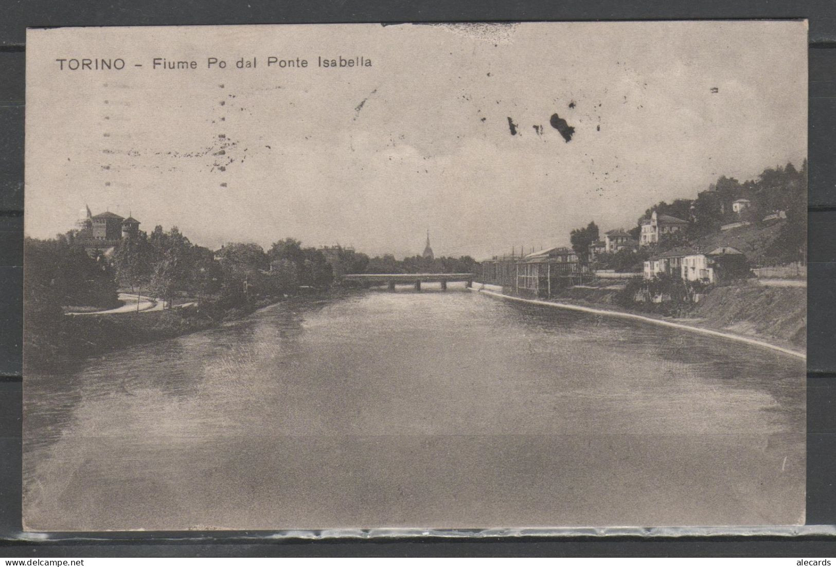 Torino - Fiume Po Dal Ponte Isabella - Fiume Po