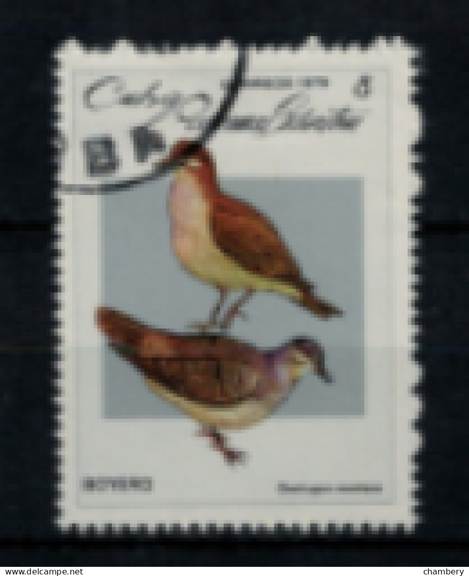 Cuba - "Pigeons Sauvages De Cuba : Geotrygon Montana" - Oblitéré N° 2096 De 1979 - Gebraucht