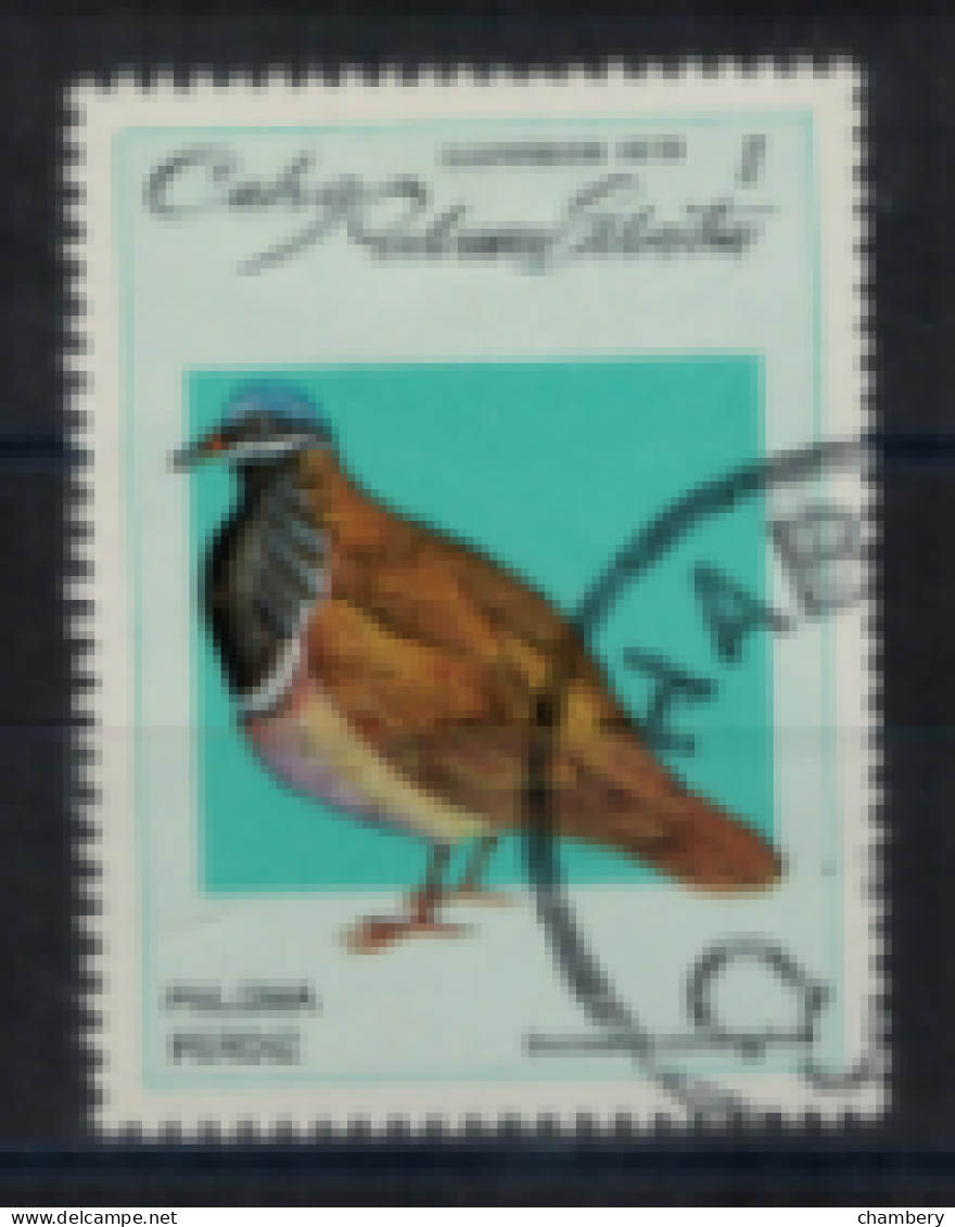 Cuba - "Pigeons Sauvages De Cuba : Starnienas Cyanocephala" - Oblitéré N° 2093 De 1979 - Usati