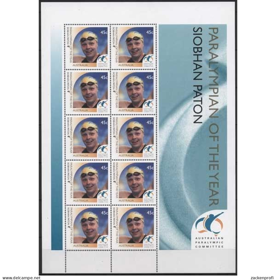 Australien 2000 Paralympische Sommerspiele Sydney 2000 K Postfrisch (SG25144) - Blocks & Sheetlets