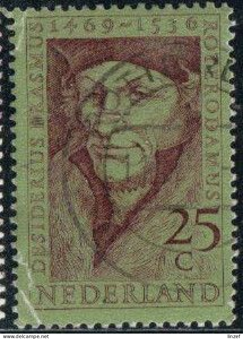 Pays-Bas 1969 Yv. N°899 - Erasmus - Oblitéré - Used Stamps