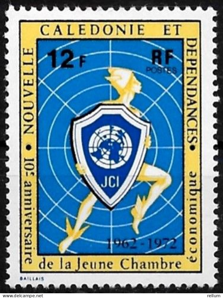 Nouvelle Calédonie 1972 - Yvert N° 385 - Michel N° 525  ** - Ungebraucht