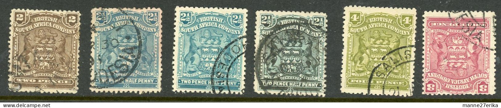 Rhodesia USED 1898 - Southern Rhodesia (...-1964)