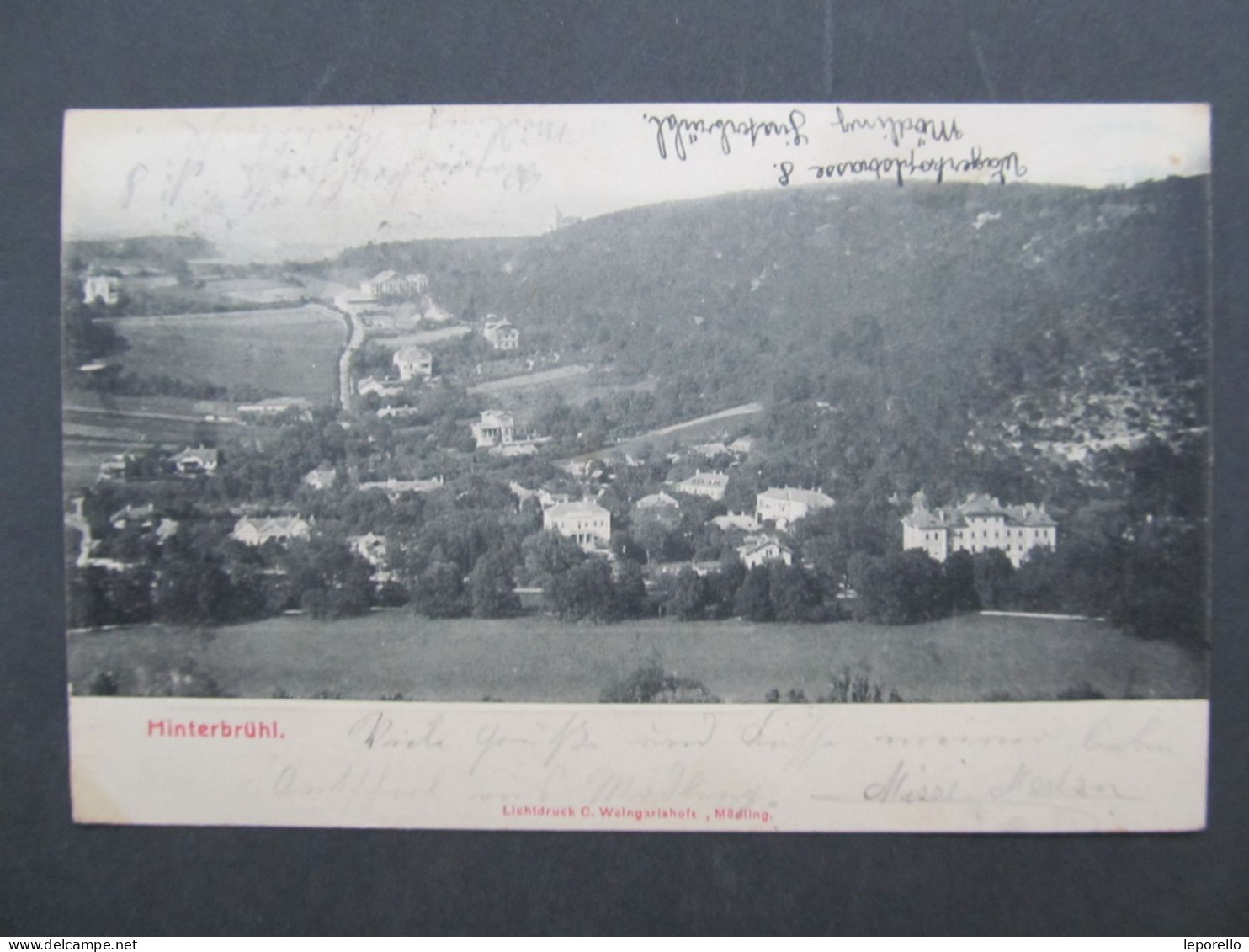 AK Hinterbrühl B. Mödling 1900  /// D*57921 - Mödling