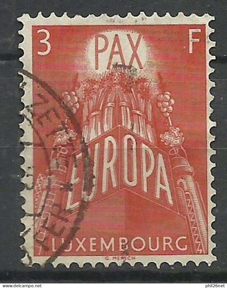 Luxembourg  Europa  1957    N° 532  Oblitéré      B/TB    Voir Scans    Soldé ! ! ! - Oblitérés