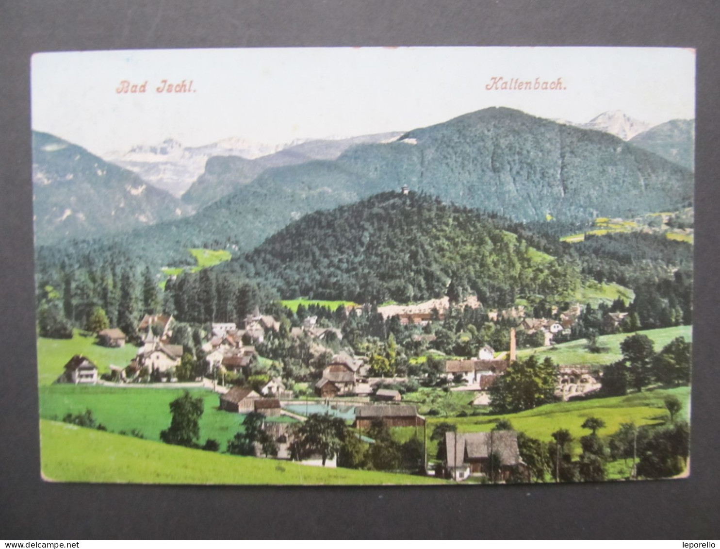 AK BAD ISCHL Kaltenbach  1905   /// D*57937 - Bad Ischl