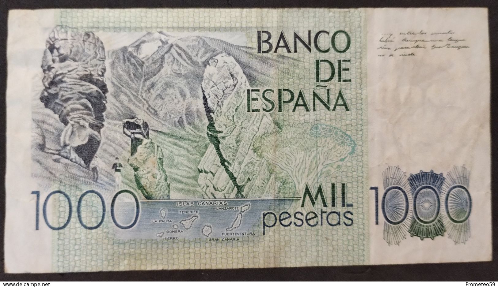España – Billete Banknote De 1.000 Pesetas – 1979 - [ 4] 1975-… : Juan Carlos I