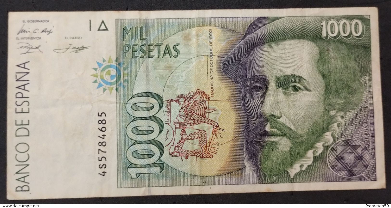 España – Billete Banknote De 1.000 Pesetas – 1992 - [ 4] 1975-… : Juan Carlos I