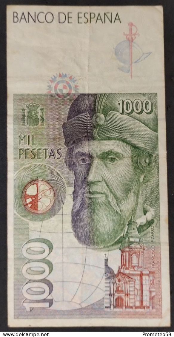 España – Billete Banknote De 1.000 Pesetas – 1992 - [ 4] 1975-… : Juan Carlos I