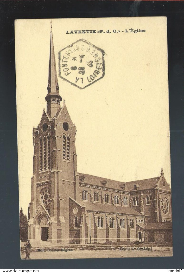 CPA - 62 - Laventie - L'Eglise - Circulée En 1935 - Laventie