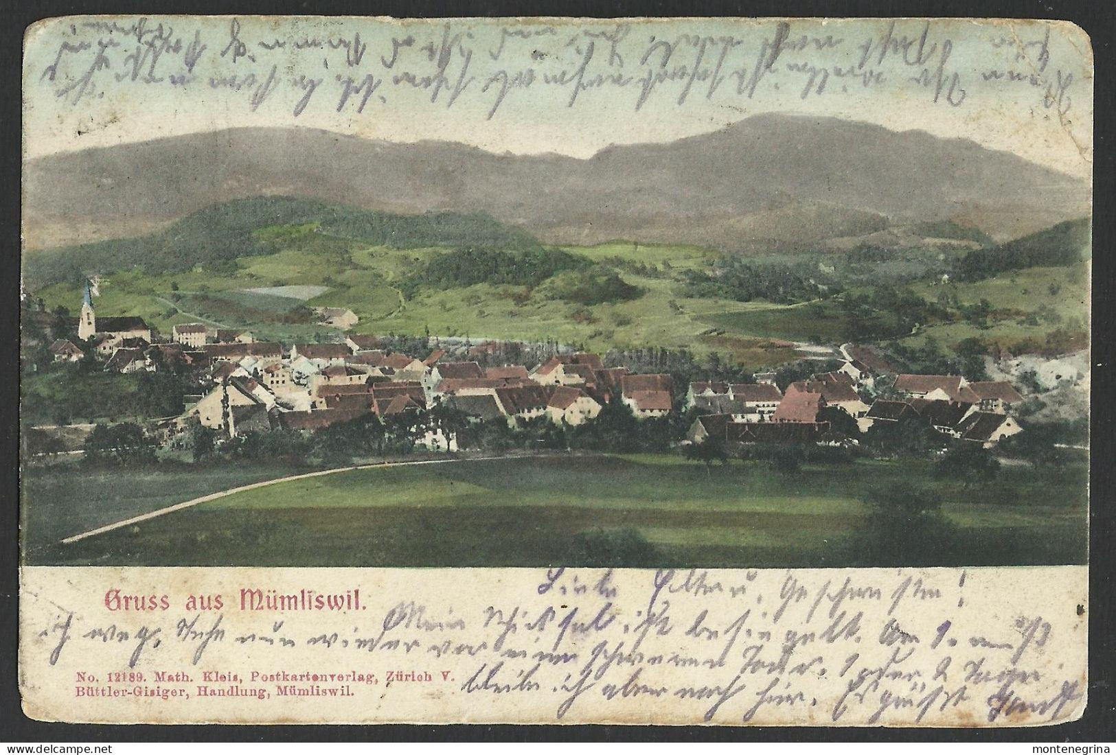 MUMLISWIL - Ramiswil - Panorama - Ed.Math. Kleis - 1904 Old Postcard (see Sales Conditions)09708 - Mümliswil-Ramiswil