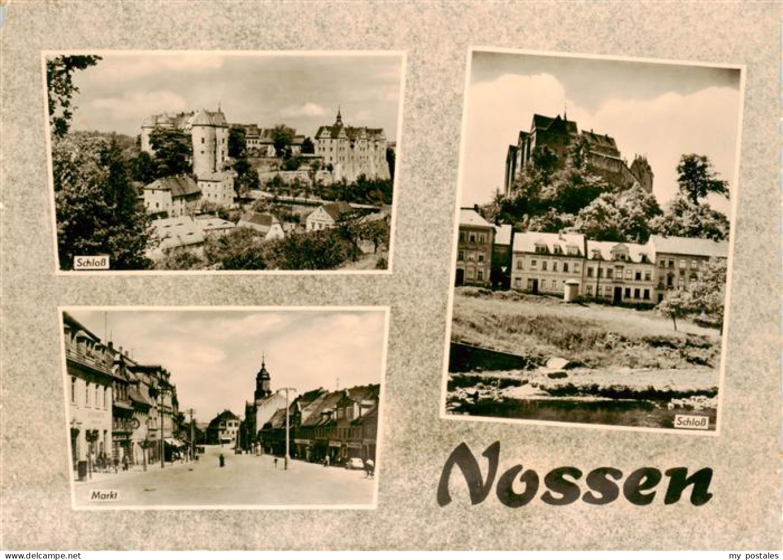 73910500 Nossen Schloss Details Markt - Nossen