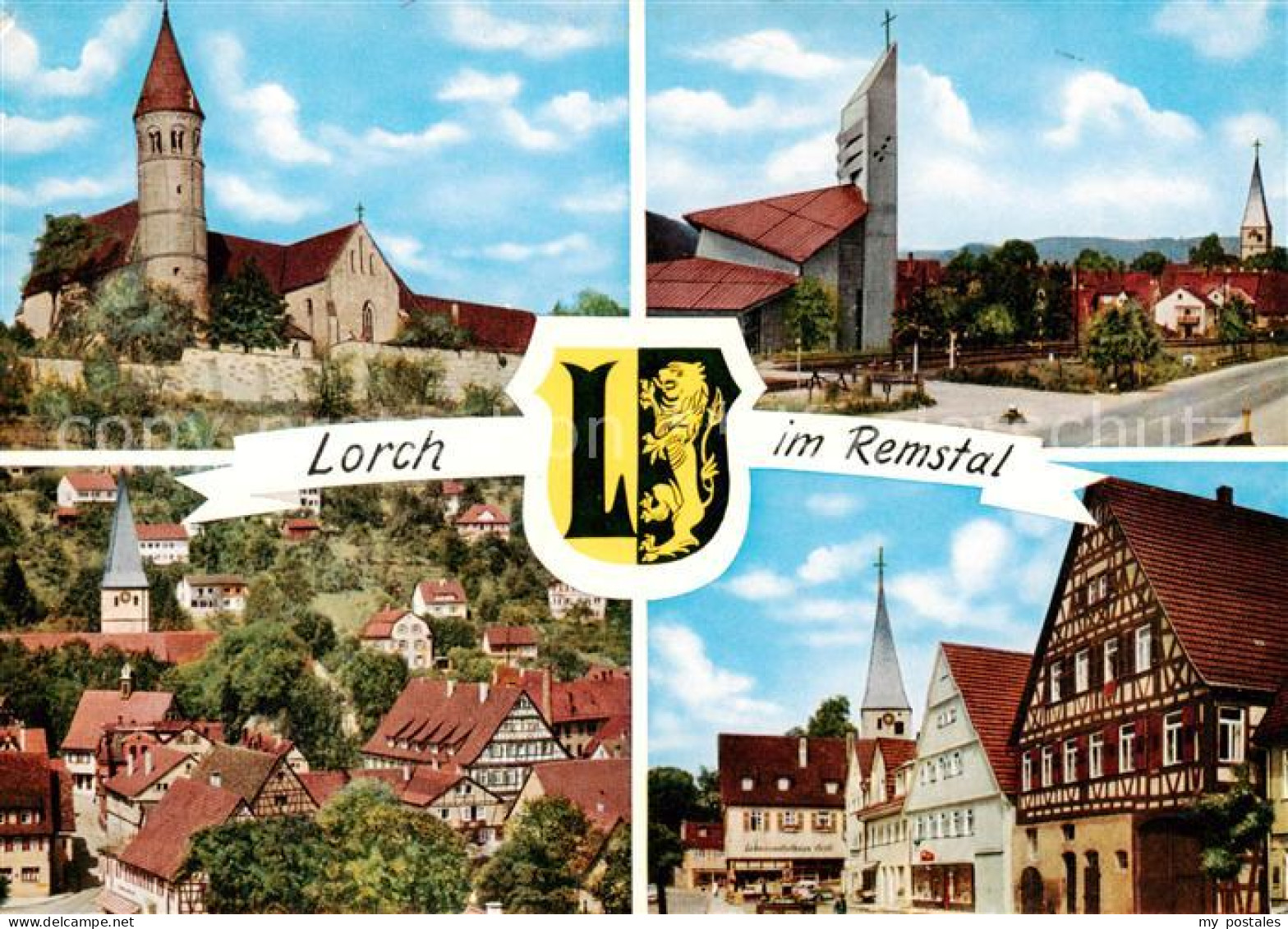 73835718 Lorch Wuerttemberg Kloster Lorch Kath Und Ev Kirche Stadtmitte Hauptstr - Lorch