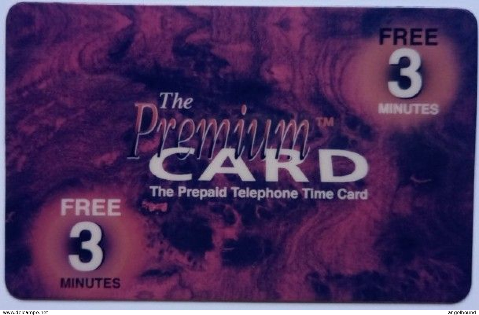 USA GTS 3 Minute Free Prepaid - The Premium Card - GTS