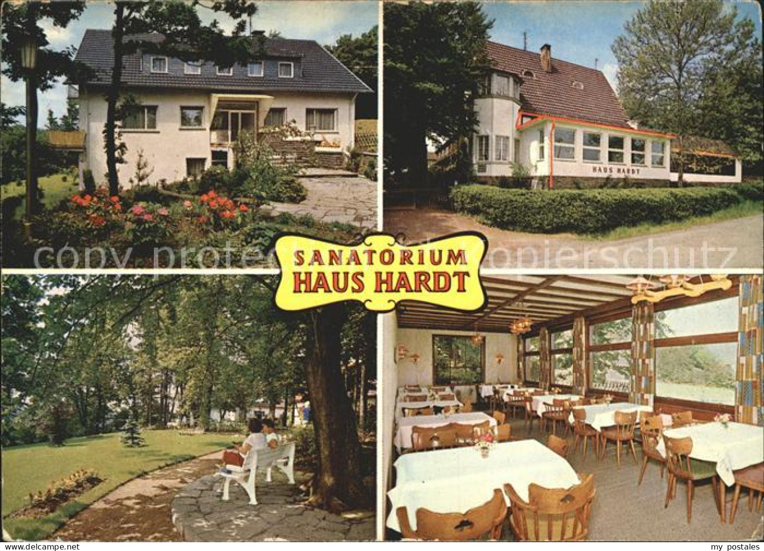 72199427 Holzem Eifel Sanatorium Haus Hardt Park Gastraum Holzem Eifel - Bad Muenstereifel
