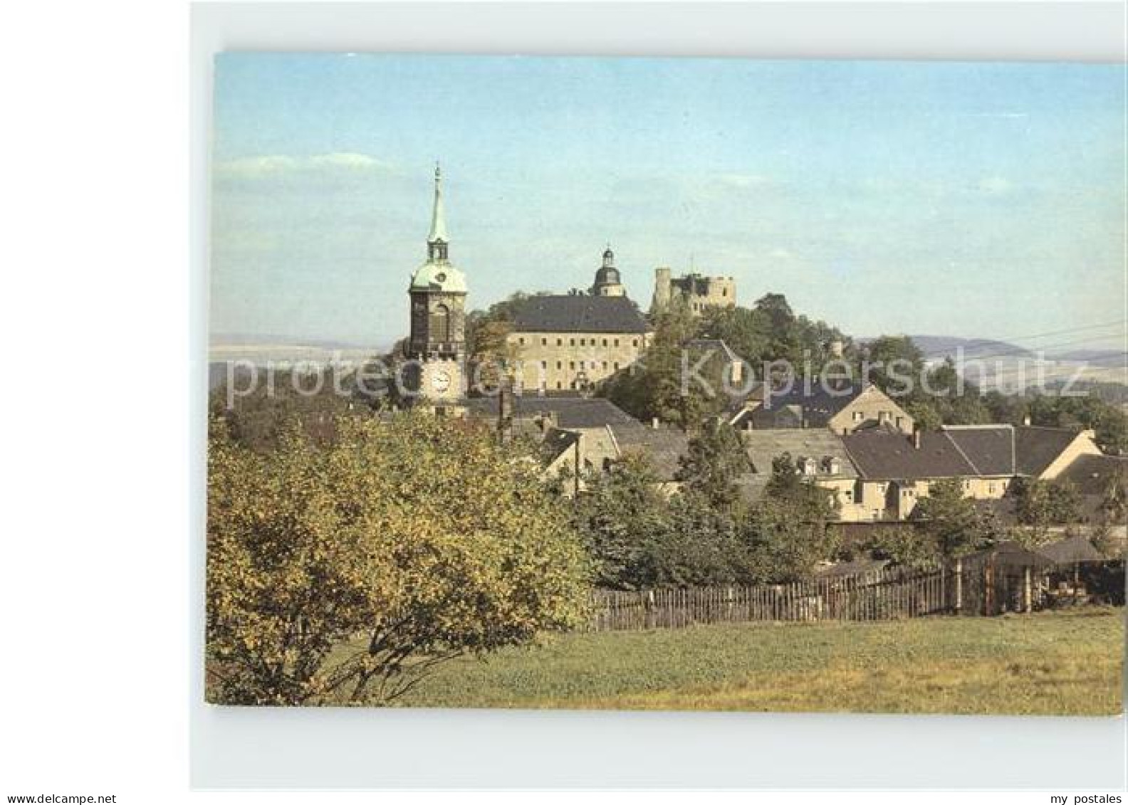 72199022 Frauenstein Brand-Erbisdorf Blick Auf Schloss Und Burgruine Frauenstein - Brand-Erbisdorf