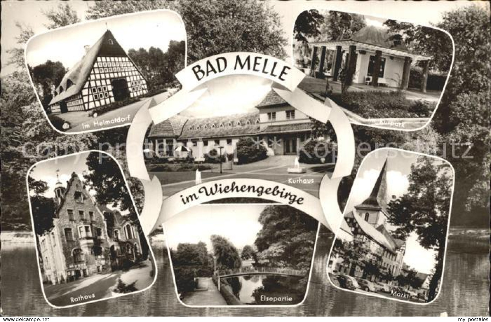 72198786 Bad Melle Osnabrueck Elsepartie Rathaus Markt Bad Melle Osnabrueck - Melle