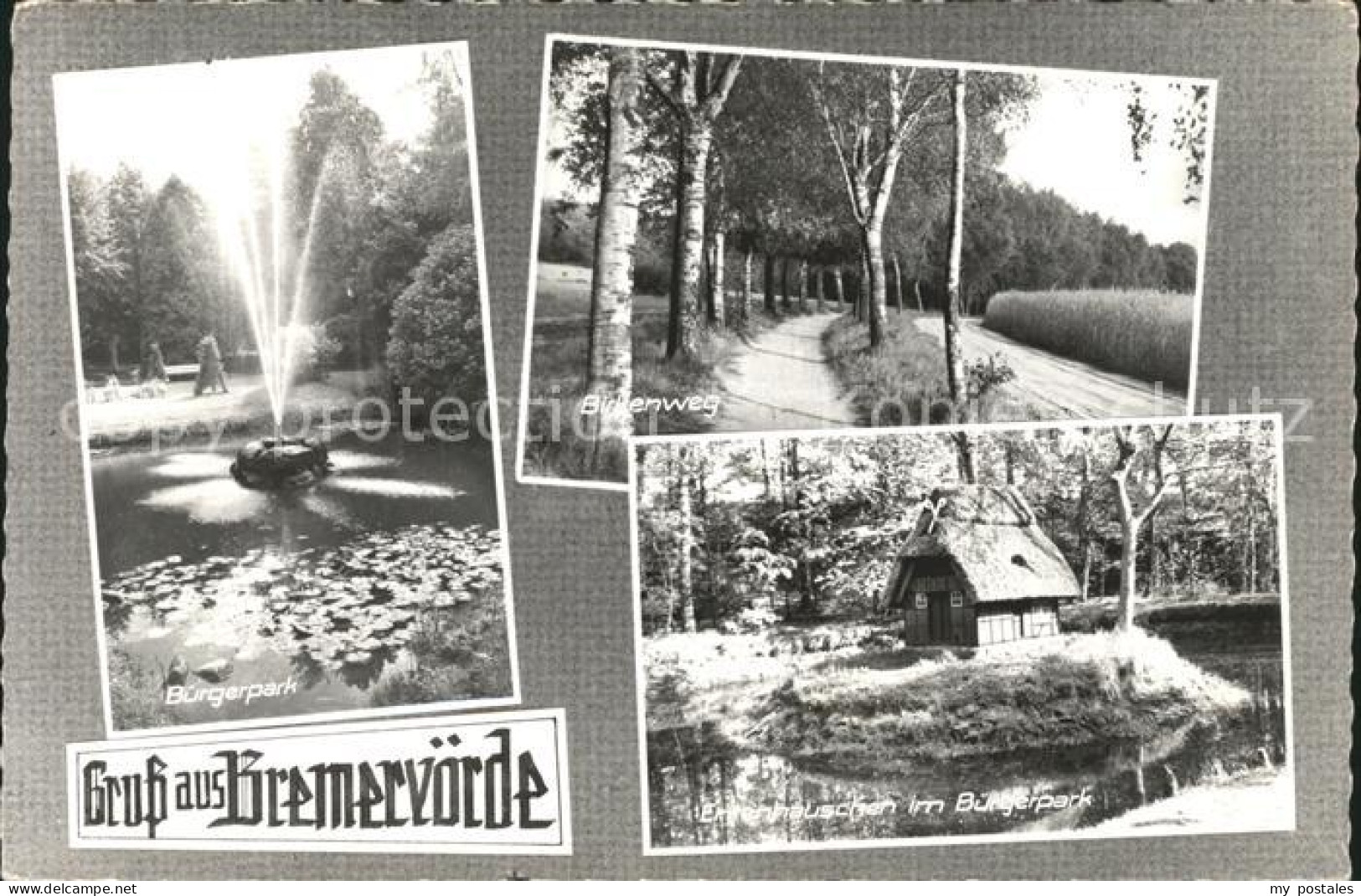 72198732 Bremervoerde Birkenweg Buergerpark Entenhaeuschen Bremervoerde - Bremervörde