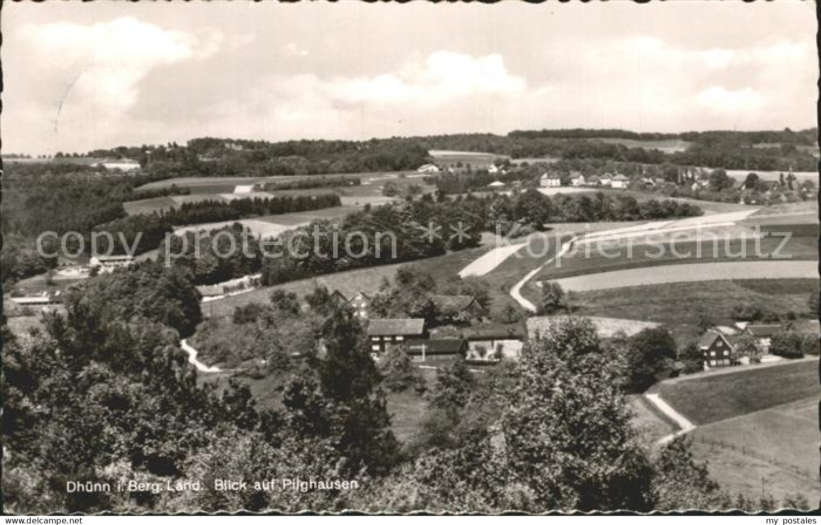 72194555 Dhuenn Wermelskirchen Panorama Mit Pilghausen Dhuenn Wermelskirchen - Wermelskirchen