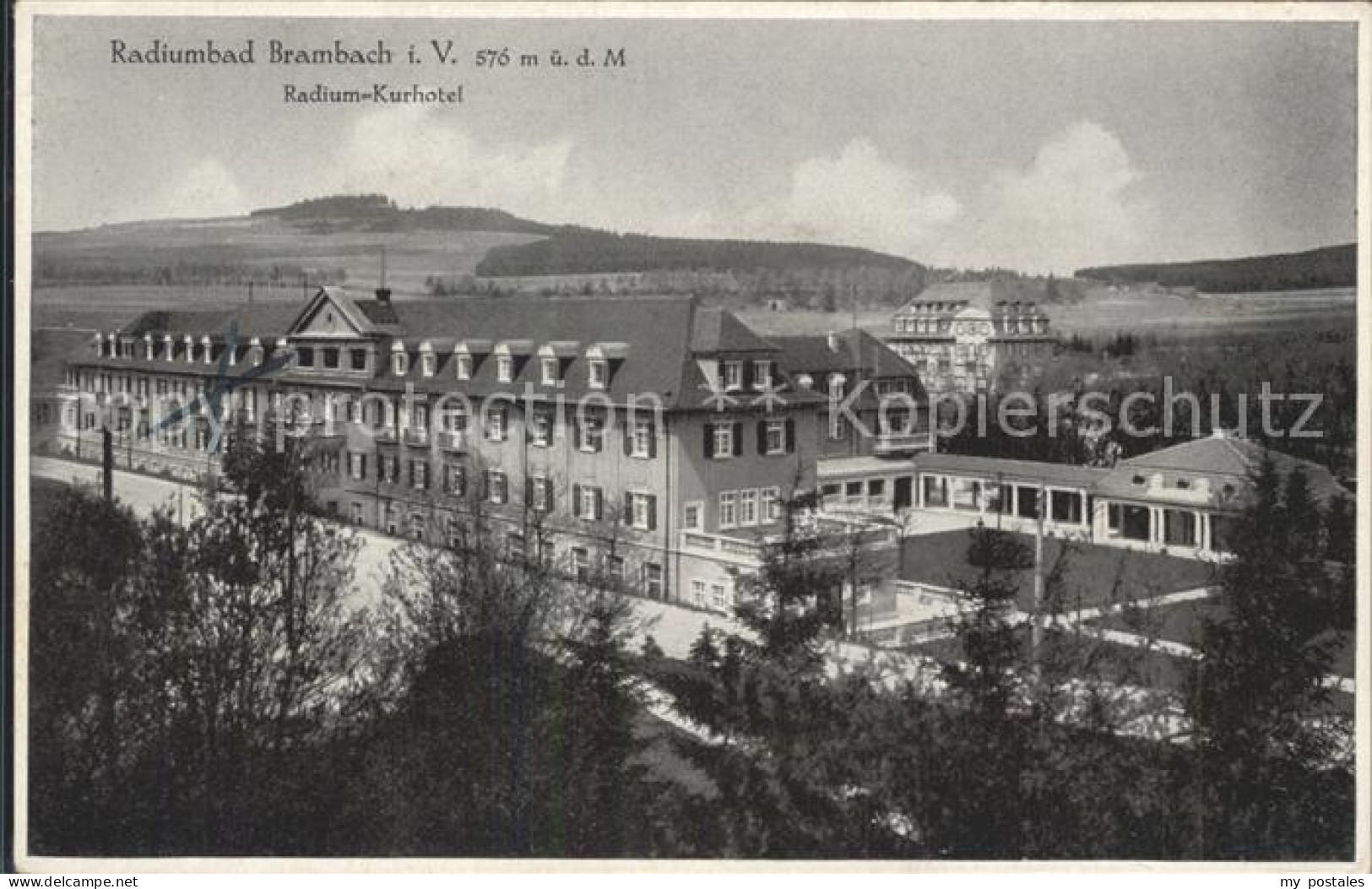 42213203 Bad Brambach Radium-Kurhotel  Bad Brambach - Bad Brambach