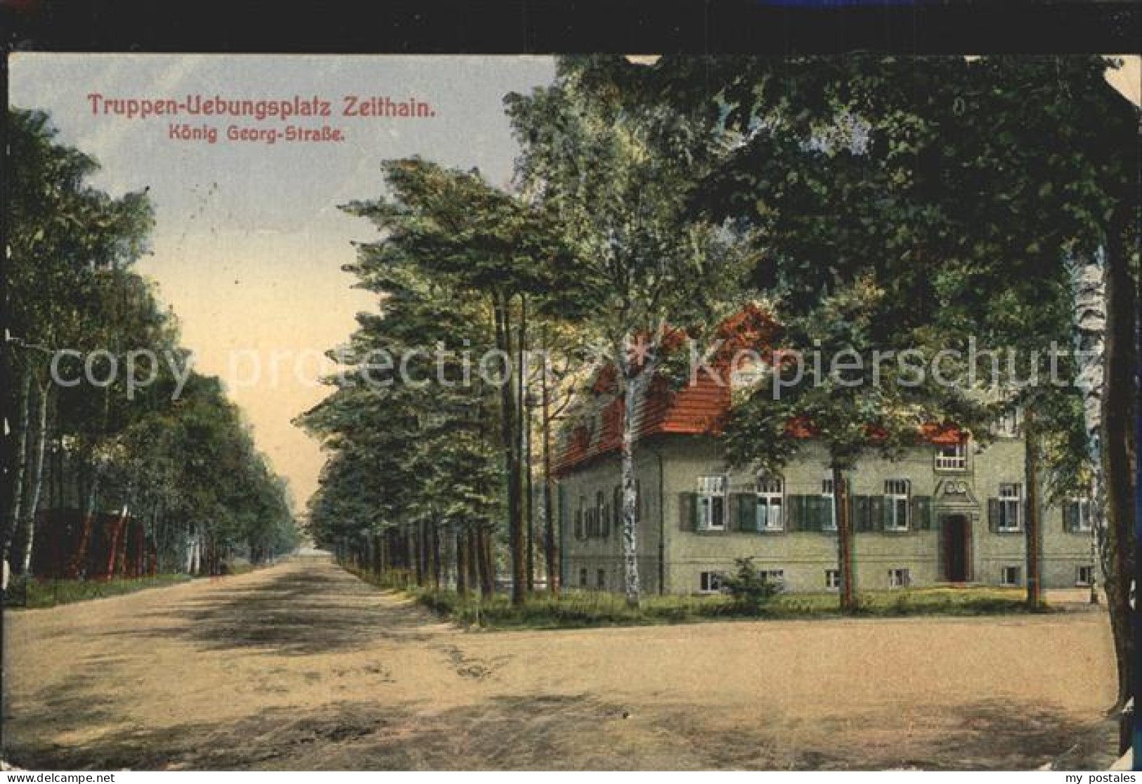 42197154 Zeithain Truppen- Uebungsplatz Koenig Georg- Strasse Zeithain - Zeithain