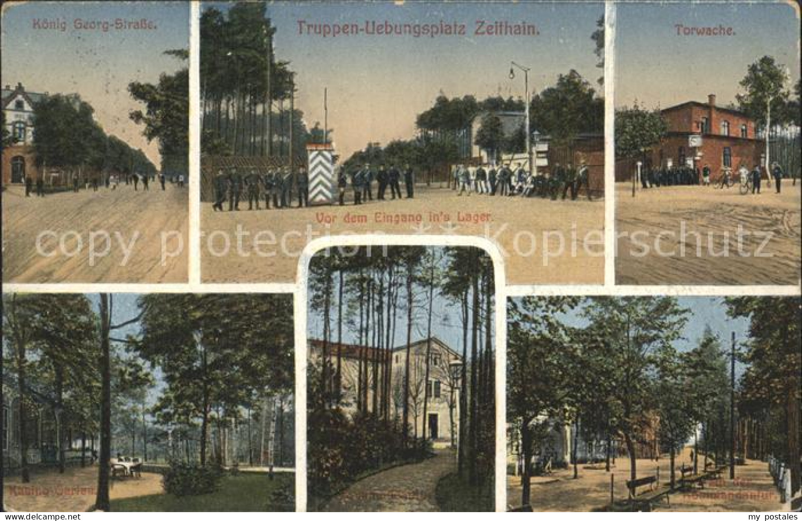 42197120 Zeithain Truppen- Uebungsplatz Koenig Georg- Strasse Torwache  Zeithain - Zeithain