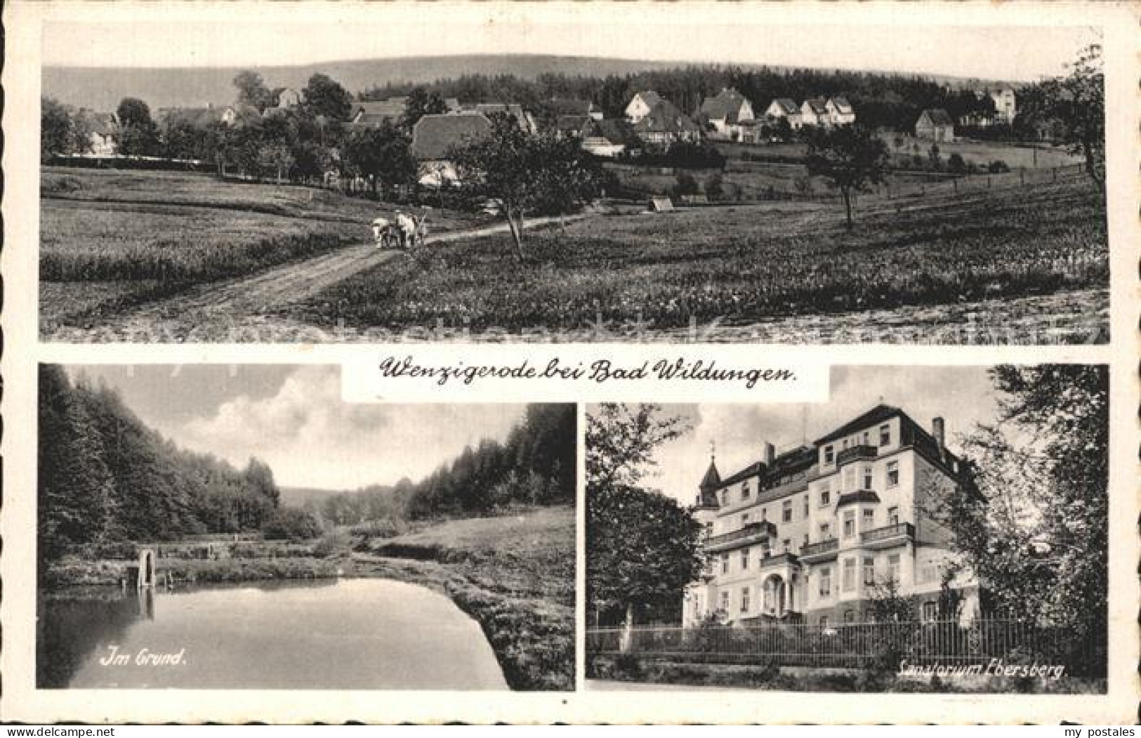 42195760 Wenzigerode Sanatorium Ebersberg Im Grund Gesamtansicht Wenzigerode - Bad Zwesten