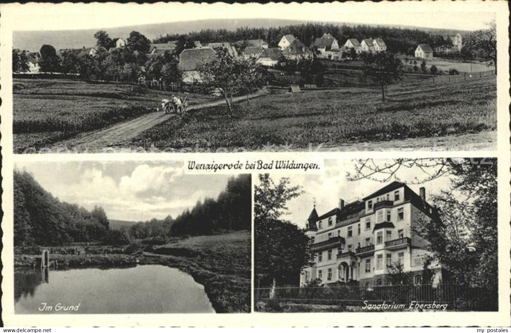 42195755 Wenzigerode Sanatorium Ebersberg Im Grund Gesamtansicht Wenzigerode - Bad Zwesten