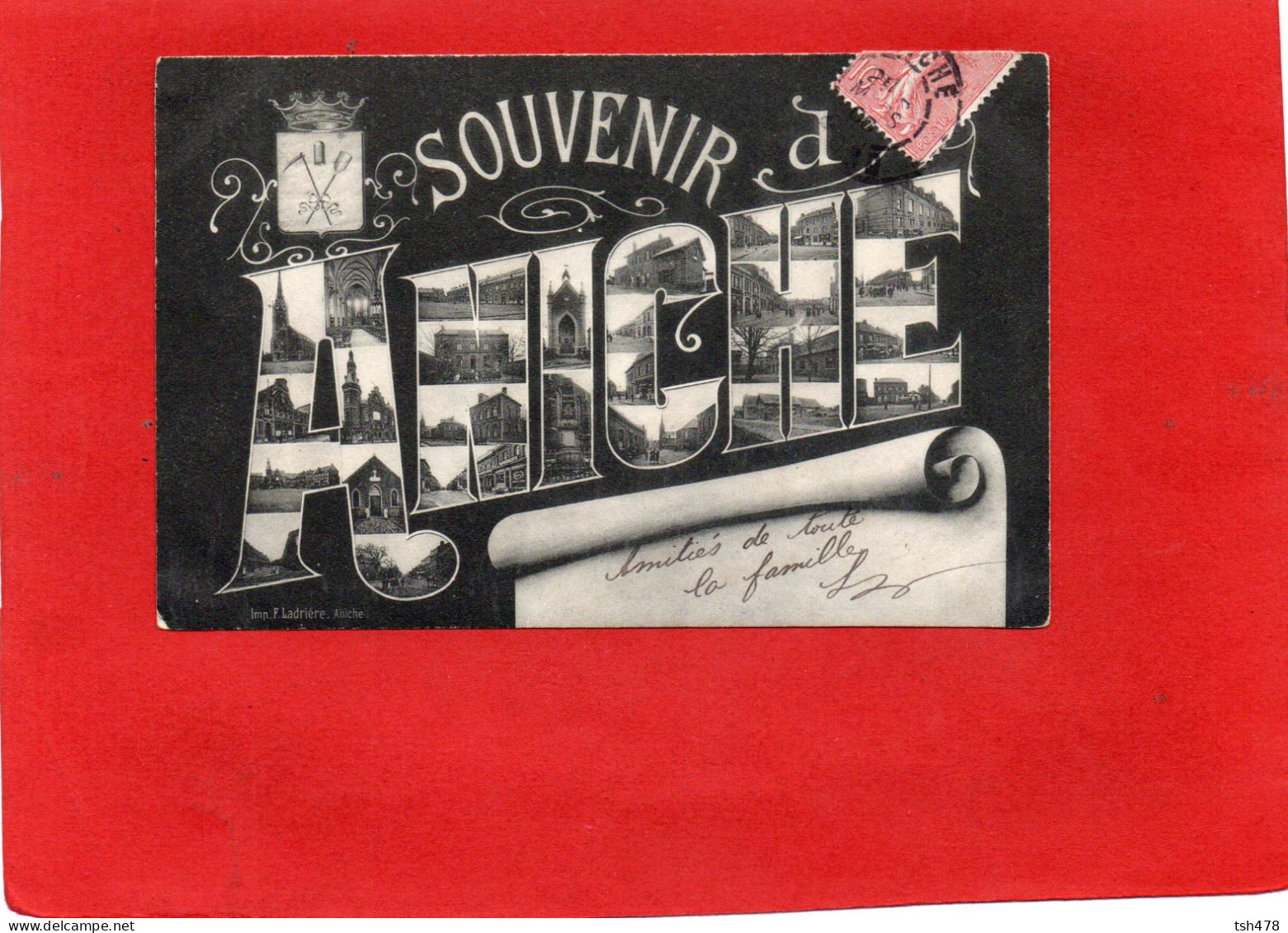 59----SOUVENIR D'ANICHE---Multi-vues--peu Courante---voir 2 Scans - Aniche