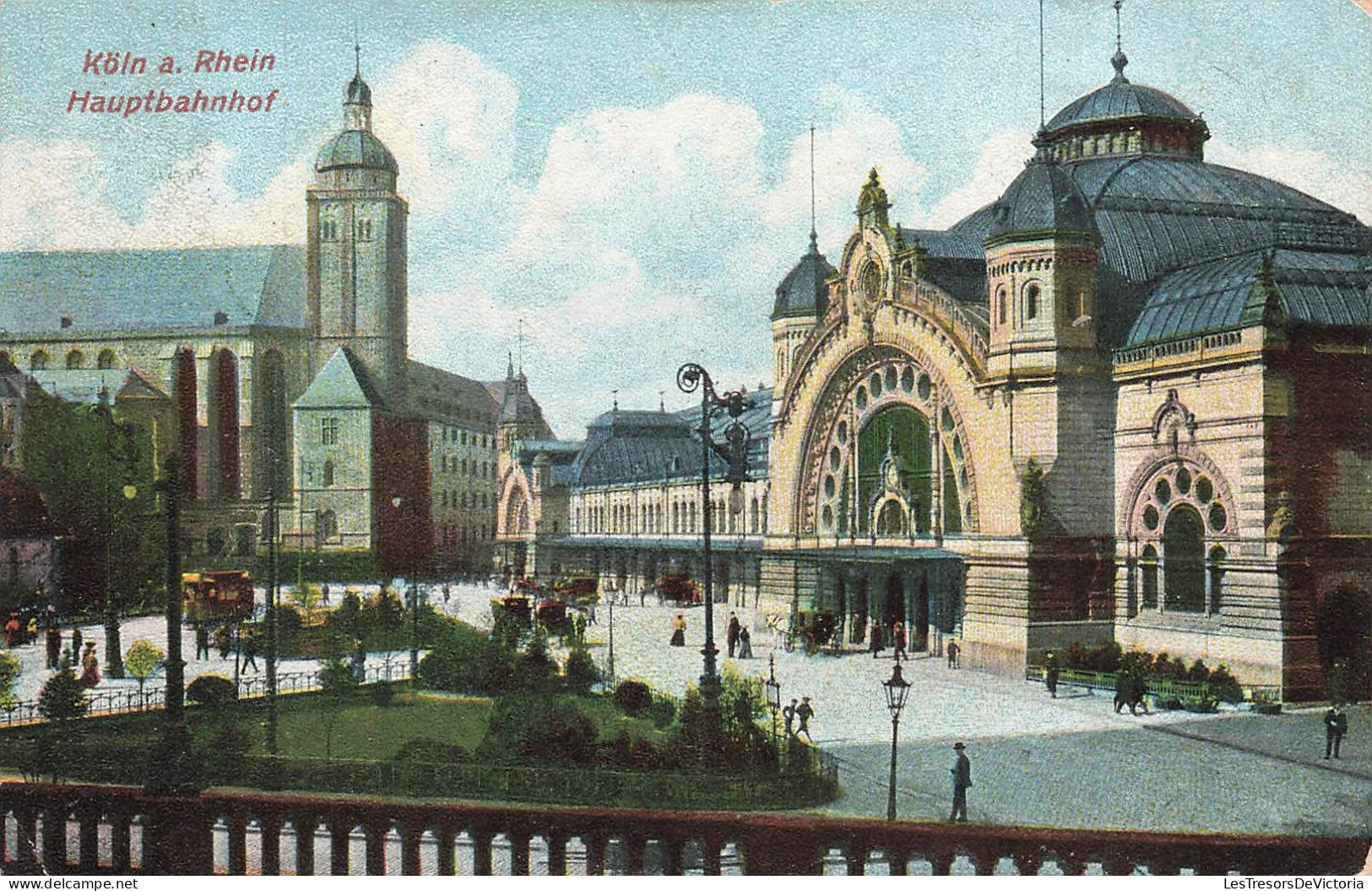 ALLEMAGNE - Koln Am Rhein - Hauptbahnhof - Carte Postale Ancienne - Köln