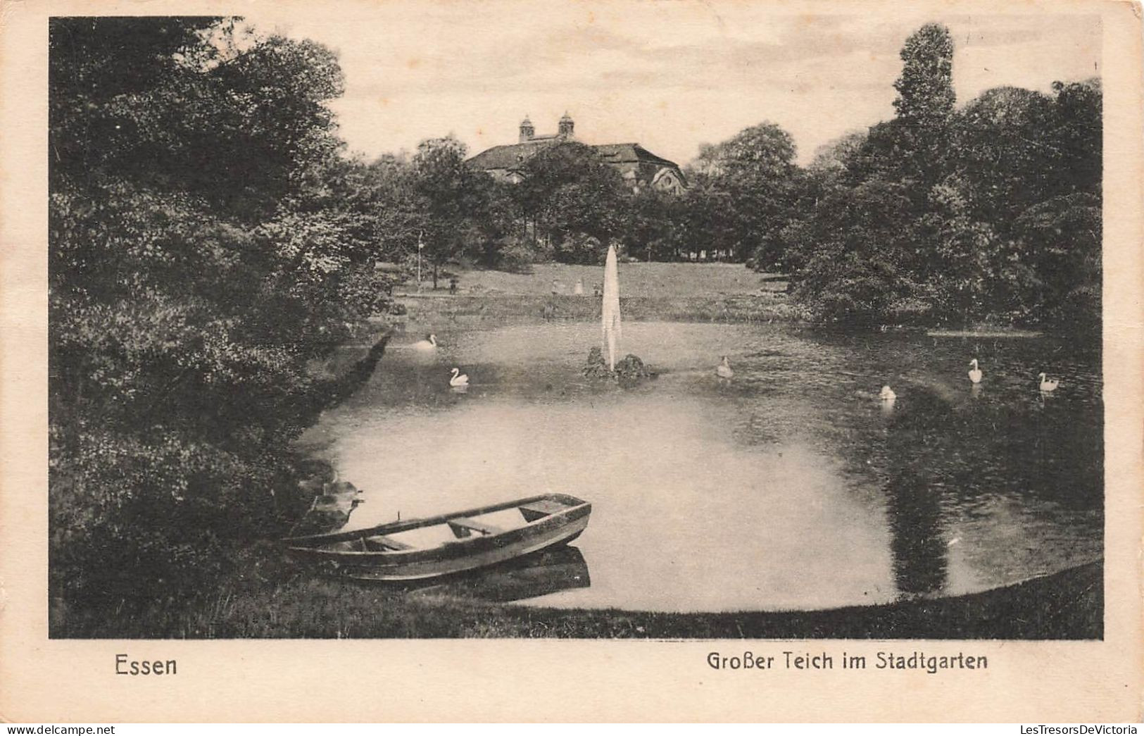 BELGIQUE - Essen - Grosser Teich Im Stadtgarten - Carte Postale Ancienne - Essen