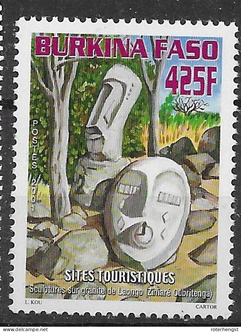 Burkina Faso Mnh ** 2001 12 Euros - Burkina Faso (1984-...)