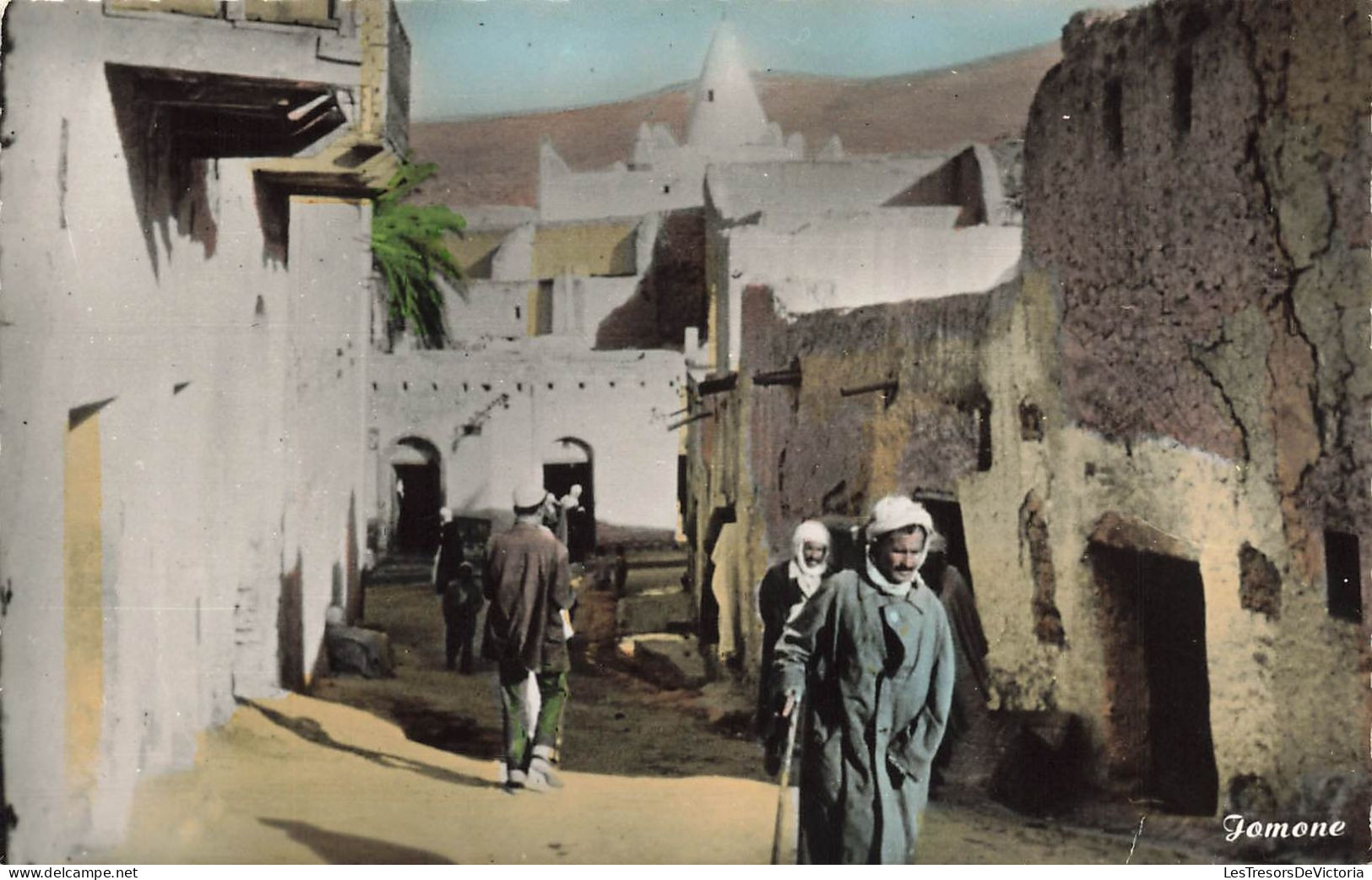 ALGERIE - Ouargla (Hassi Messaoud) - Ruelle Du Ksar - Animé - Carte Postale - Ouargla