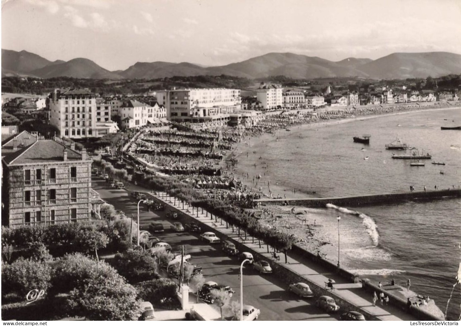 FRANCE - Saint Jean De Luz - Vue Générale De La Plage - Carte Postale Ancienne - Saint Jean De Luz