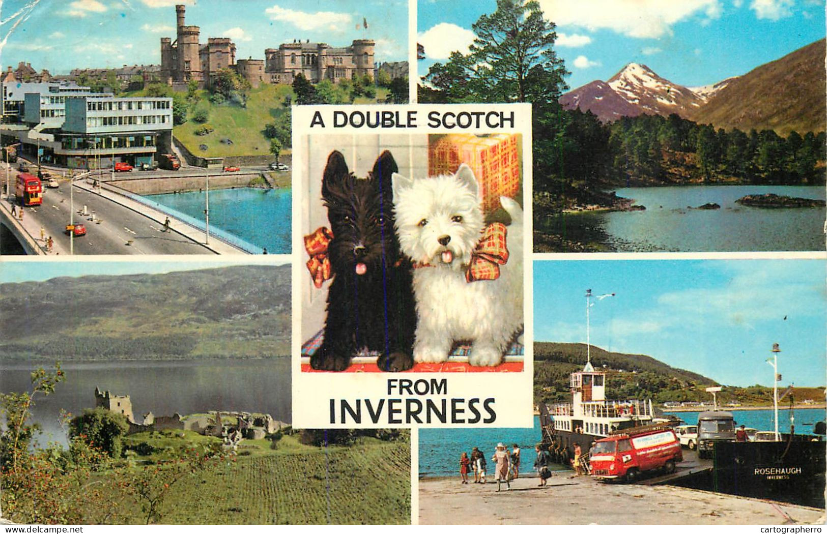 United Kingdom Scotland Inverness-shire A Double Scotch Joke - Inverness-shire