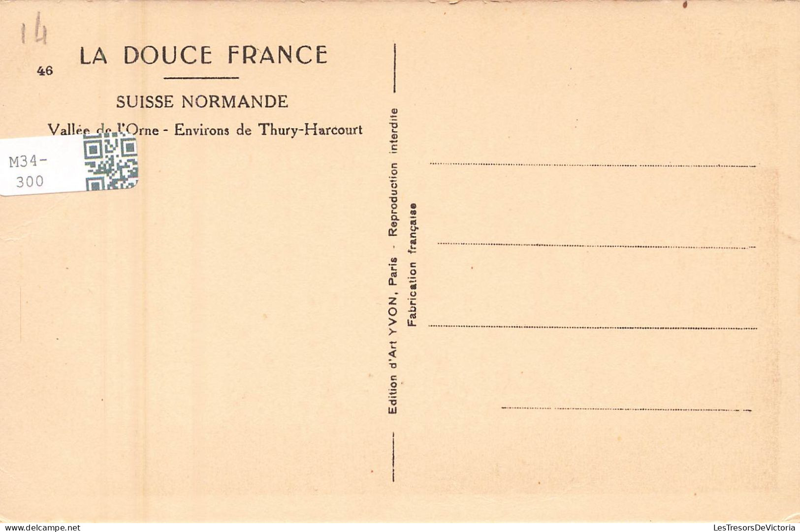 FRANCE - Suisse Normande - Vallée De L'Orne - Environs De Thury Harcourt - Carte Postale Ancienne - Thury Harcourt