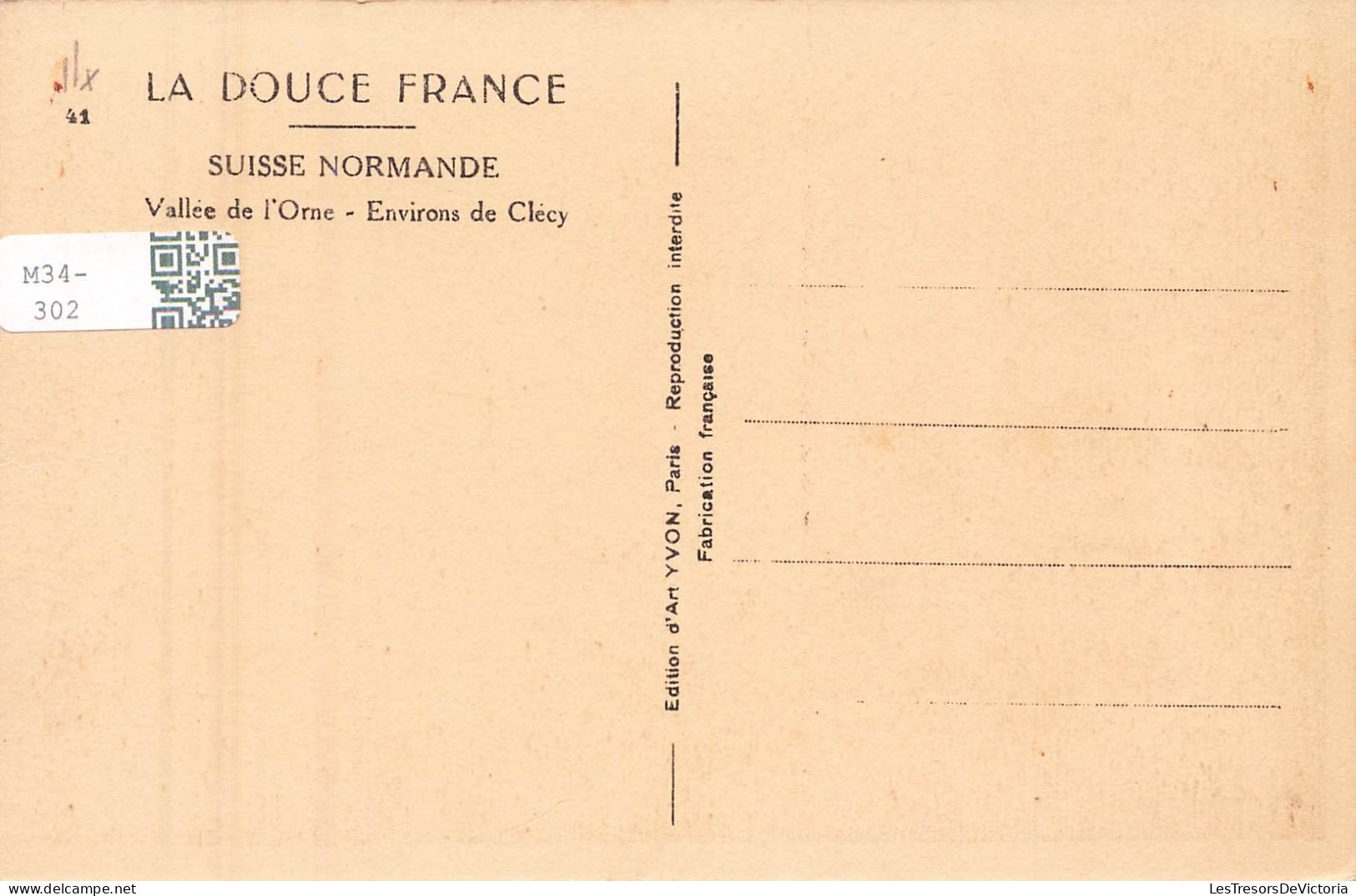 FRANCE - Suisse Normande - Vallée De L'Orne - Environs De Clécy - Carte Postale Ancienne - Clécy